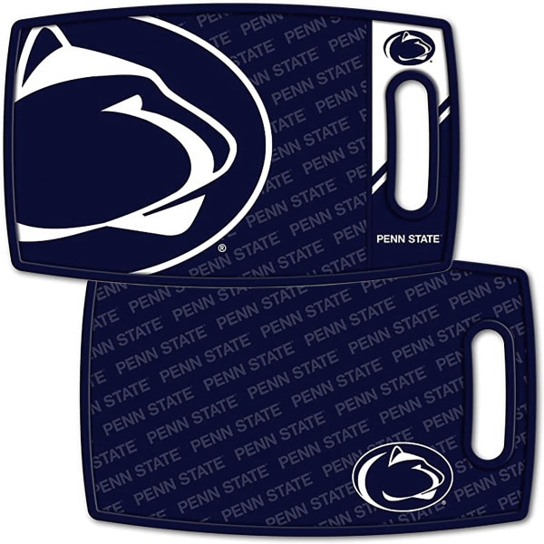 double sided cutting board with repeating Penn State pattern under Athletic Logos and Penn State